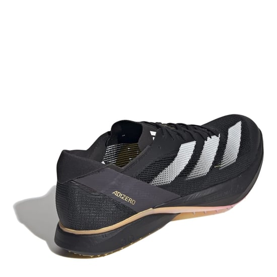 Men's adidas Adizero Avanti Running Spikes Unisex Adults in Black/Spark - Image 4