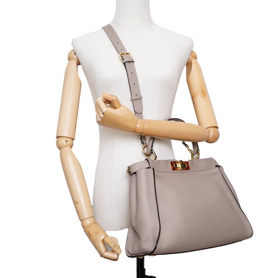 Fendi leren handtas Peekaboo - Image 2
