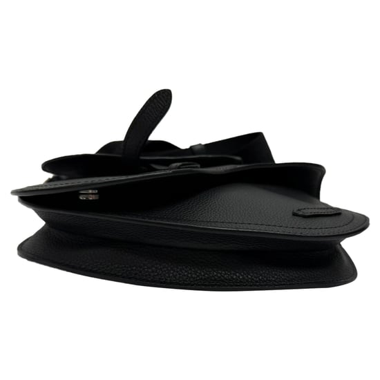 Dior Saddle Messenger Pouch in zwart generfd kalfsleer - Image 5
