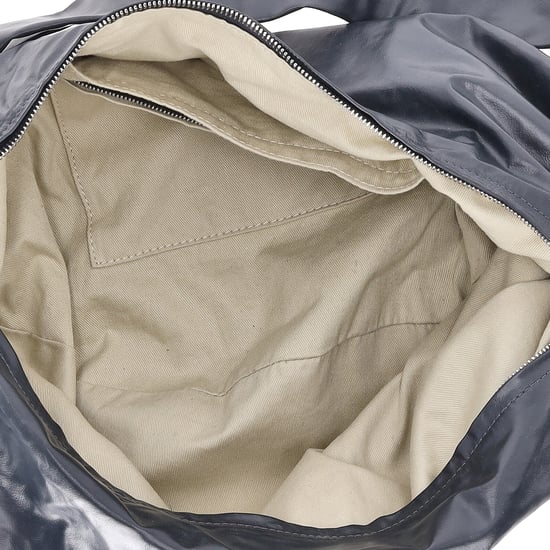Lemaire Croissant-tas in grijs leer - Image 6