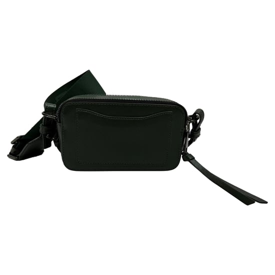 Marc Jacobs liten Snapshot kameraväska i olivgrönt saffianoläder - Image 5