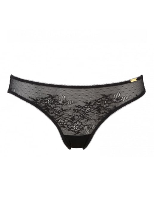 Glossies Lace Thong - Image 3