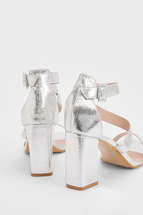 Faith: Phoebe Strap Block High Heel Sandals - Image 2