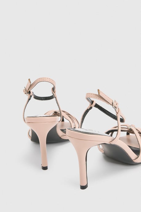 Fellicity Faux Leather Strappy Heeled Sandals - Image 2
