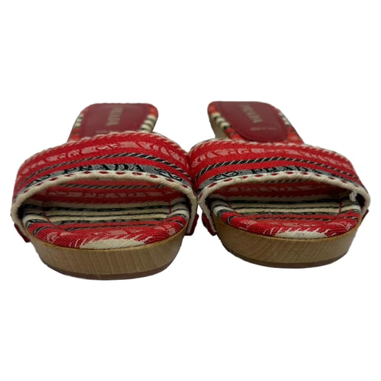 Prada muiltjes met houten patroon in veelkleurig katoen - Image 2