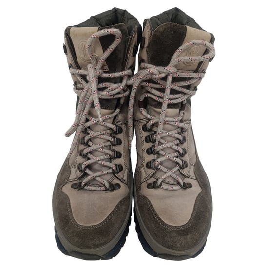 Moncler Lace-Up Hiking Boots in Brown Leather and Suede - Image 6