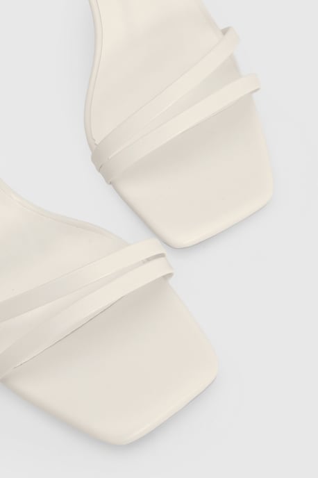 Wide Fit Double Strap Mid Height Heels - Image 5
