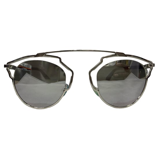 Dior So Real APPDC Sunglasses in Silver Metal - Image 5