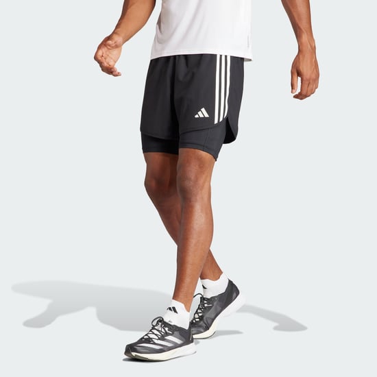 Own the Run 3-Stripes 2-in-1 Shorts - Image 1