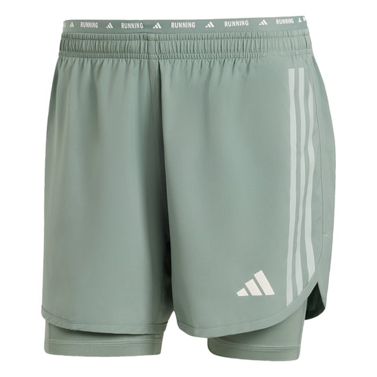 Own the Run 3-Stripes 2-in-1 Shorts - Image 1