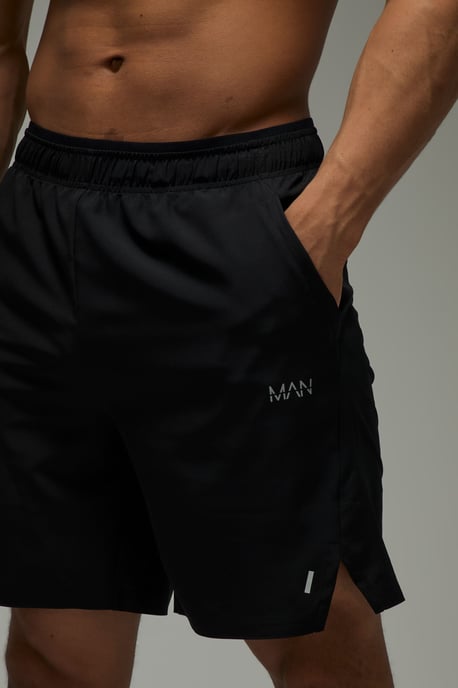 Man Active Perforated 7inch Shorts - Image 3