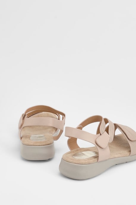 Good For The Sole: Whitney Textile Comfort Flat Sandals - Image 2