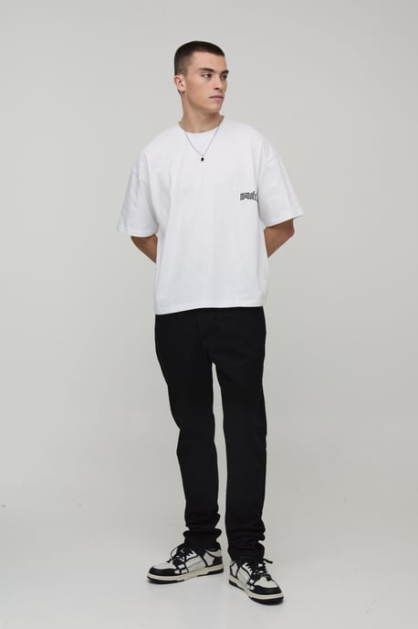 Oversized Boxy Desert Landscape Print T-Shirt - Image 4