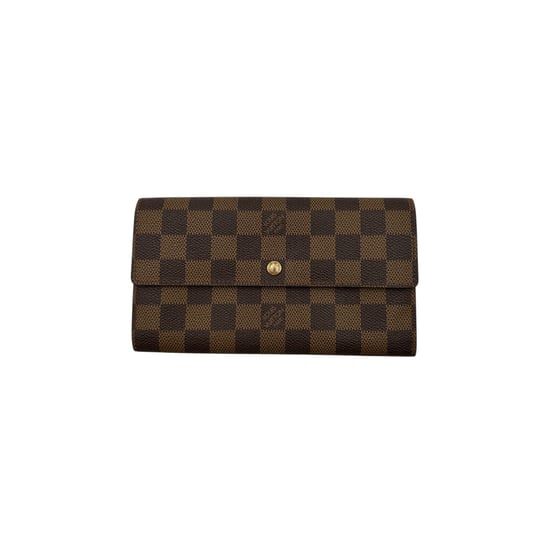 Louis Vuitton Vintage stoffen portemonnee Sarah - Image 2