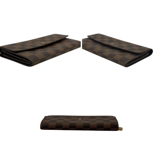 Louis Vuitton Vintage stoffen portemonnee Sarah - Image 3