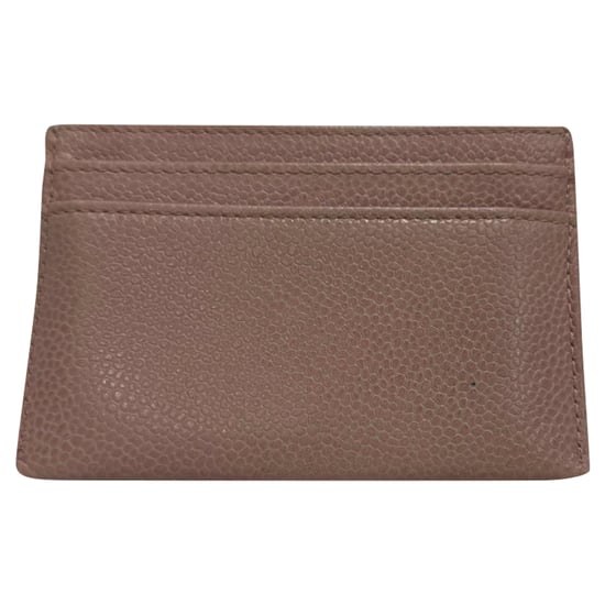Chanel CC Card Holder in Pink Caviar Leather - Image 2