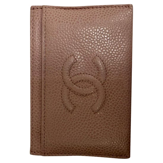 Chanel CC Card Holder in Pink Caviar Leather - Image 3