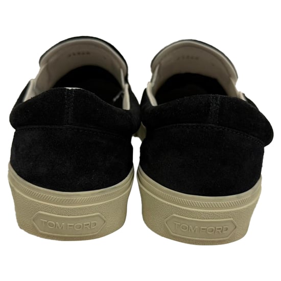 Tom Ford Jude Slip-On Sneakers i svart mocka - Image 3