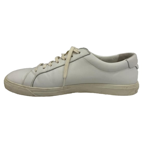 Saint Laurent Andy Low-Top Sneakers in White Calf Leather - Image 4