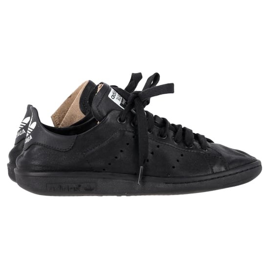 Balenciaga x Adidas Stan Smith Sneakers in Black Leather - Image 1