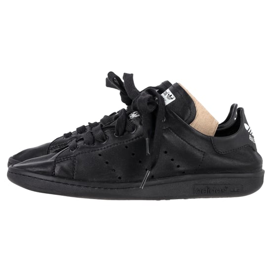 Balenciaga x Adidas Stan Smith Sneakers in Black Leather - Image 4