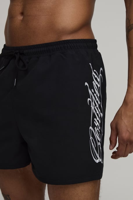 Script Print Short Length Swim Short - Image 3