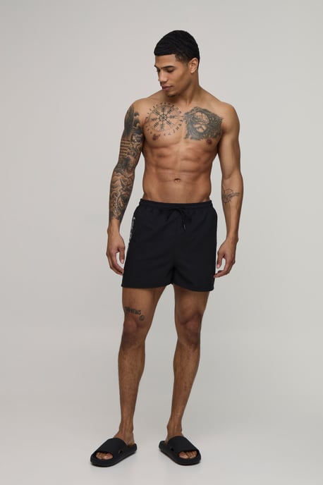Script Print Short Length Swim Short - Image 4
