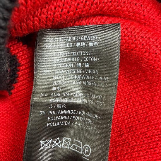 Balenciaga Allover Logo Sweater in Zwarte Katoen - Image 6