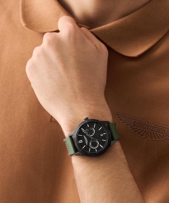 Aston Martin Icon Hdl Men's Green Watch MTIH2S604 - Image 4