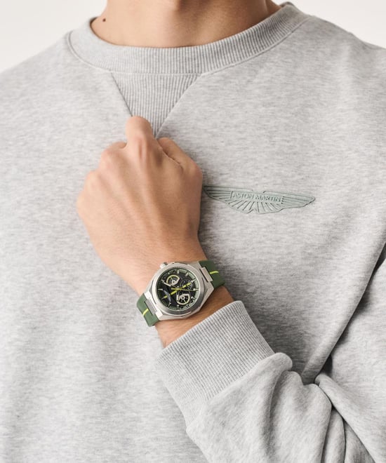 Aston Martin Thrill Tks W Men's Green Watch MTRI2S601 - Image 4