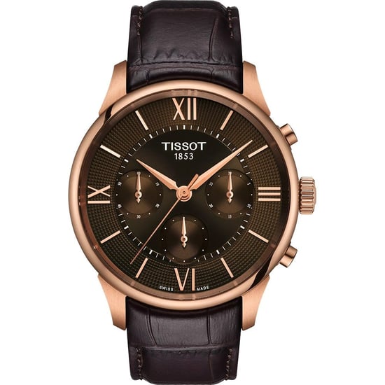 Tissot Chemin Des Tourelles Heren Horloge Bruin T1394623629800 - Image 1