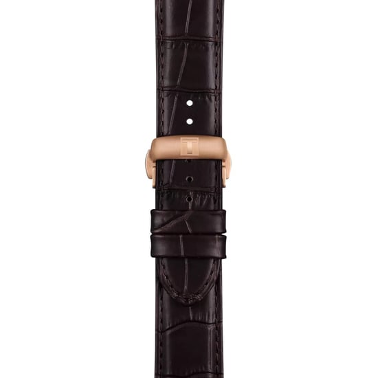 Tissot Chemin Des Tourelles Heren Horloge Bruin T1394623629800 - Image 5