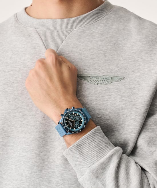 Aston Martin Icon Spt Men's Blue Watch MTIS2S604 - Image 4