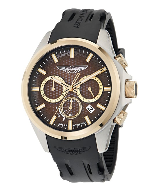 Aston Martin Thrill Hlc W Heren Zwarte Horloge MTRH2S605 - Image 3