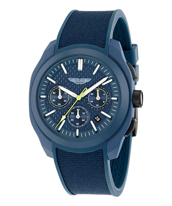 Aston Martin Thrill Crt Men's Blue Watch MTRC1S606 - Image 3