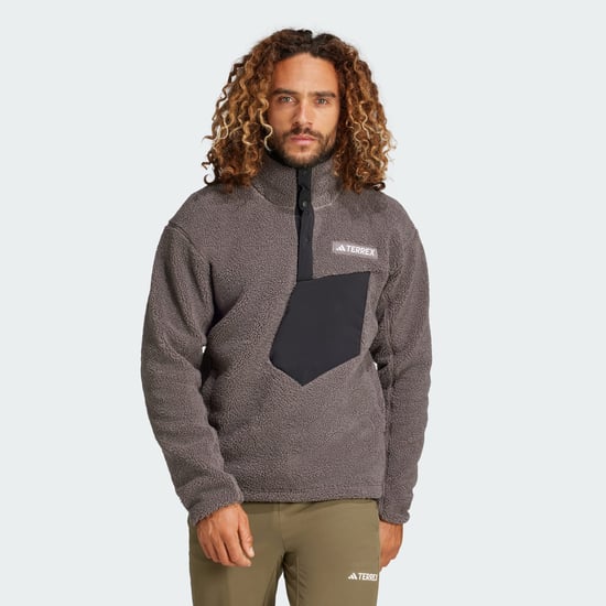 Terrex Xploric High Pile Fleece Pullover Sweatshirt - Image 1