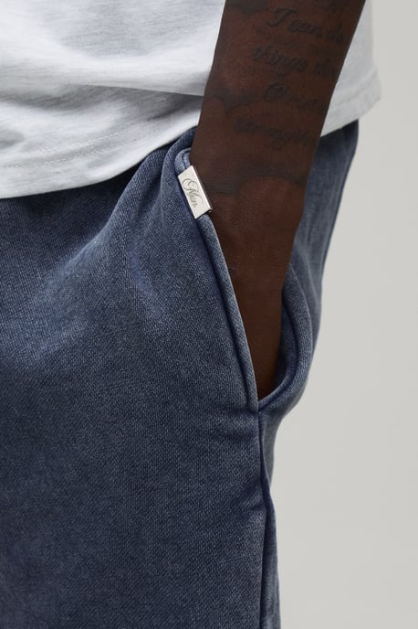 Baggy Fit Essential Washed Jersey Short - Image 3