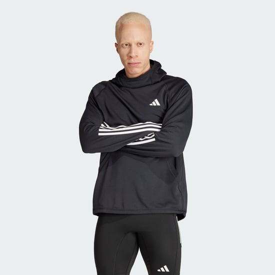 Own the Run 3-Stripes Hoodie - Image 1