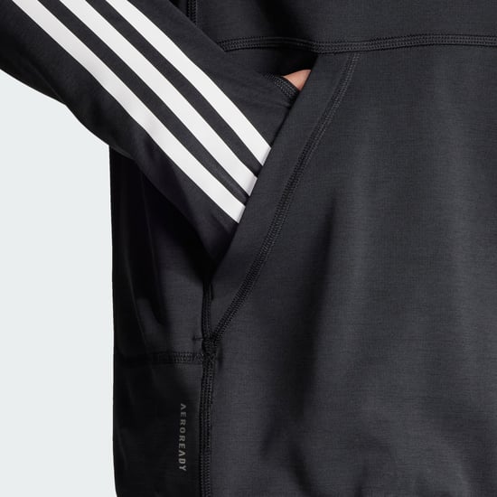 Own the Run 3-Stripes Hoodie - Image 4