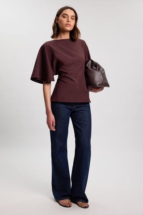 Short Sleeve Blouse - Image 2
