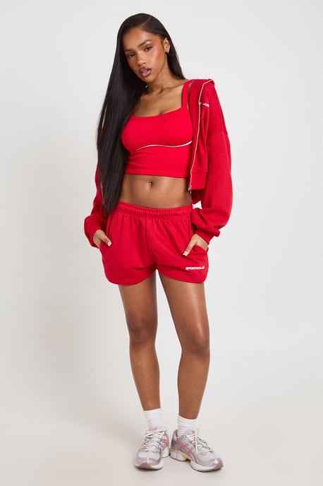Sports Club Embroidered Zip Though Hoodie - Image 3