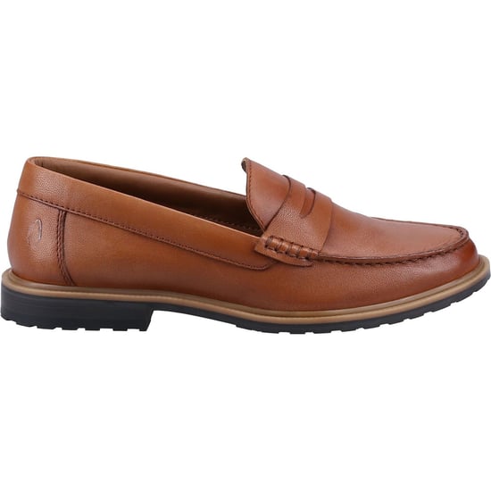 Hush Puppies Verity Slip On Leren Damesslippers In Tan. - Image 4