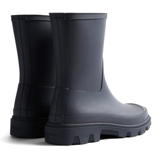 Hunter Downpour Short Rubberen Vrouwen Marineblauwe Wellies - Image 3