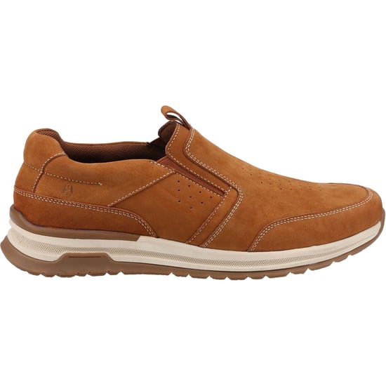 Hush Puppies Cole Läder Herrs Bruna Loafers - Image 4