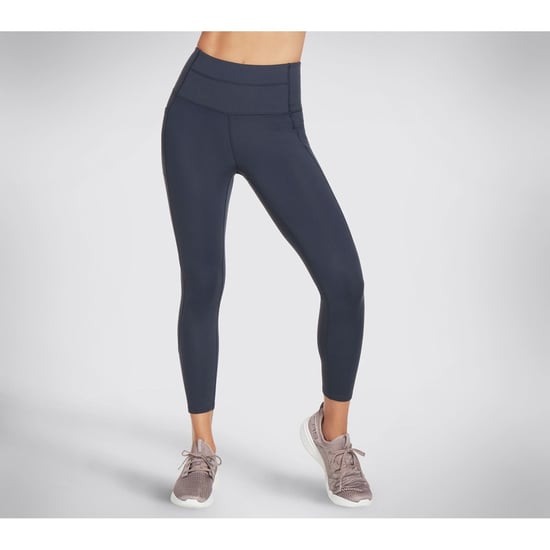 Skechers Performance GOWALK Wear Högmidjade 7/8 Nylon Dam Blå Sportleggings - Image 2