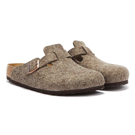 Birkenstock Boston Cacao Slippers - Image 1