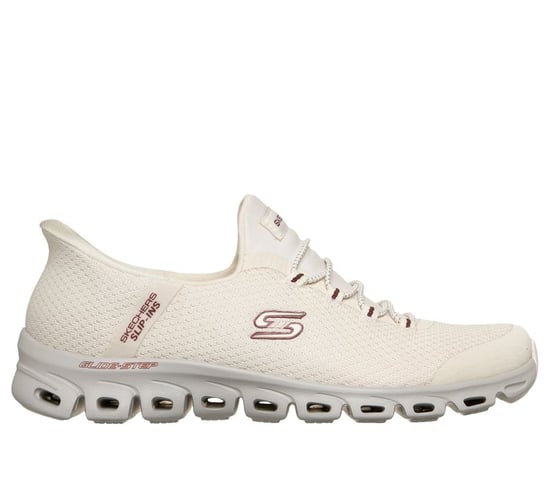 Skechers Slip-Ins Glide Step Vibey Mesh Women's White Trainers - Image 2