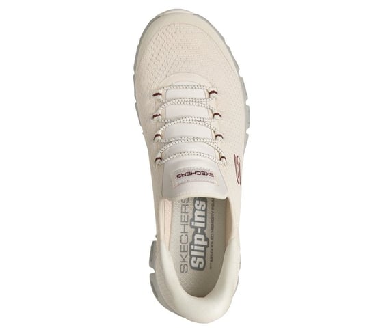 Skechers Slip-Ins Glide Step Vibey Mesh Women's White Trainers - Image 4