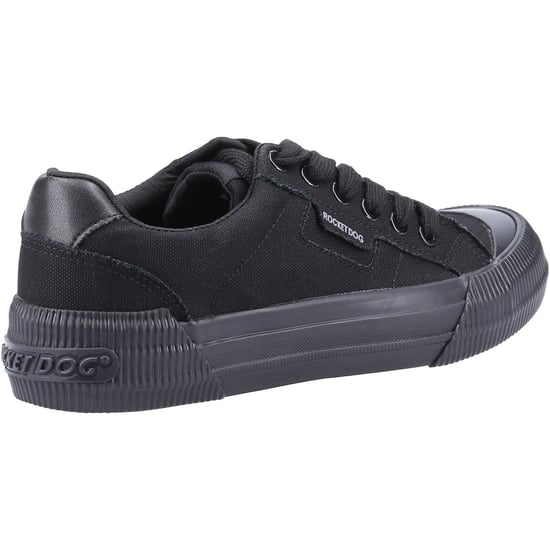 Rocket Dog Cheery Tyg Dam Svarta Sneakers - Image 2
