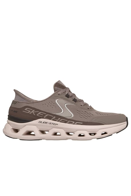 Skechers Slip-Ins Glide Step Altus Mesh Dam Khaki Sneaker - Image 2